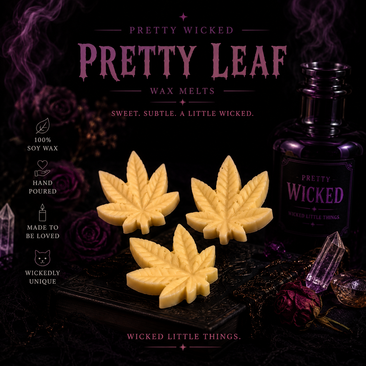 Pretty Leaf Wax Melts