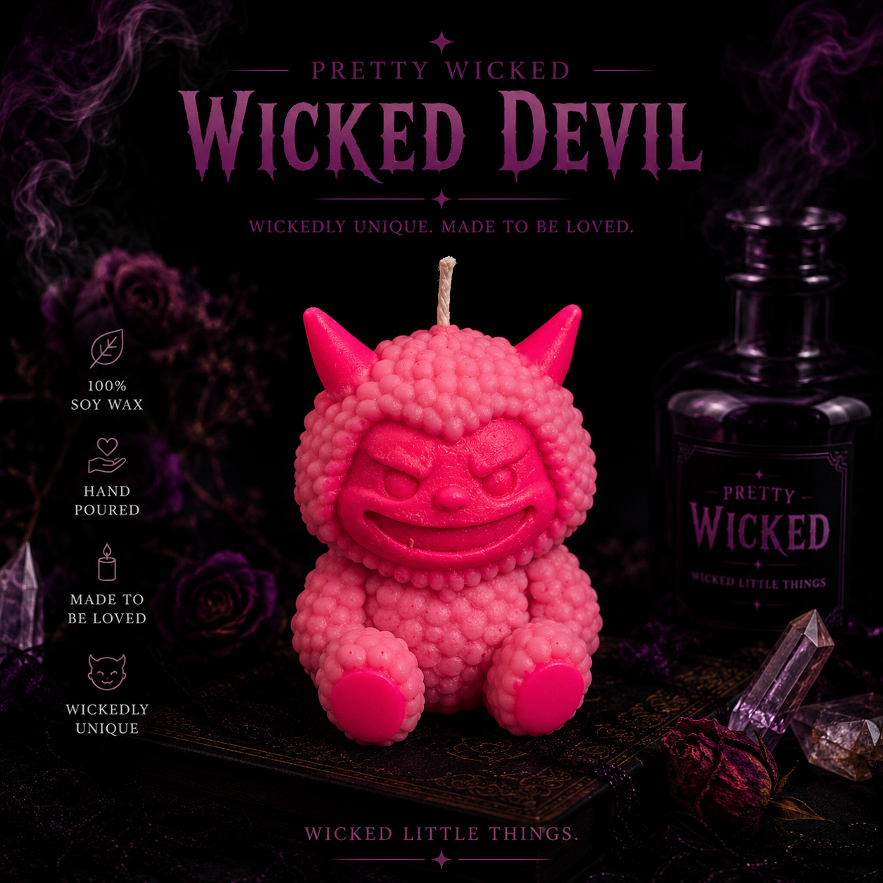Wicked Devil Candle