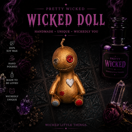 Wicked Doll Candle