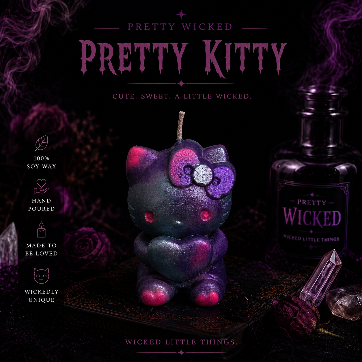 Pretty Kitty Candle