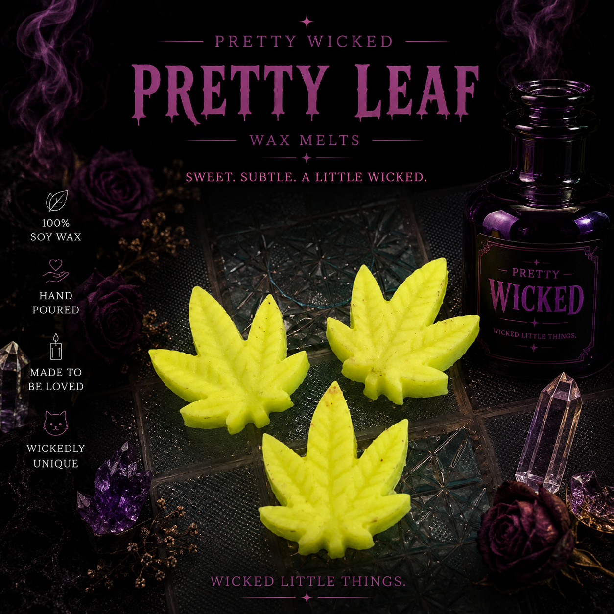 Pretty Leaf Wax Melts