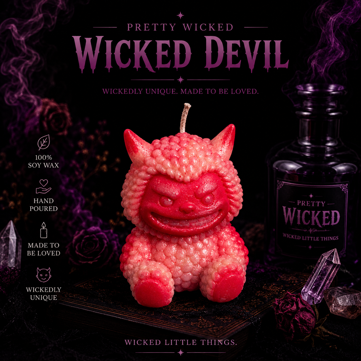 Wicked Devil Candle