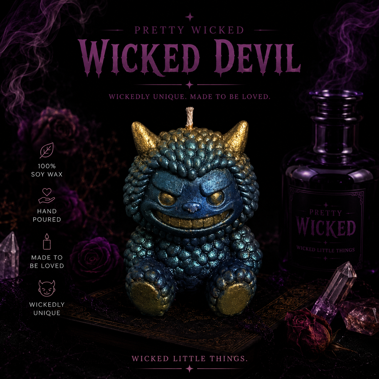 Wicked Devil Candle