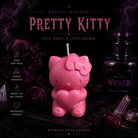 Pretty Kitty Candle