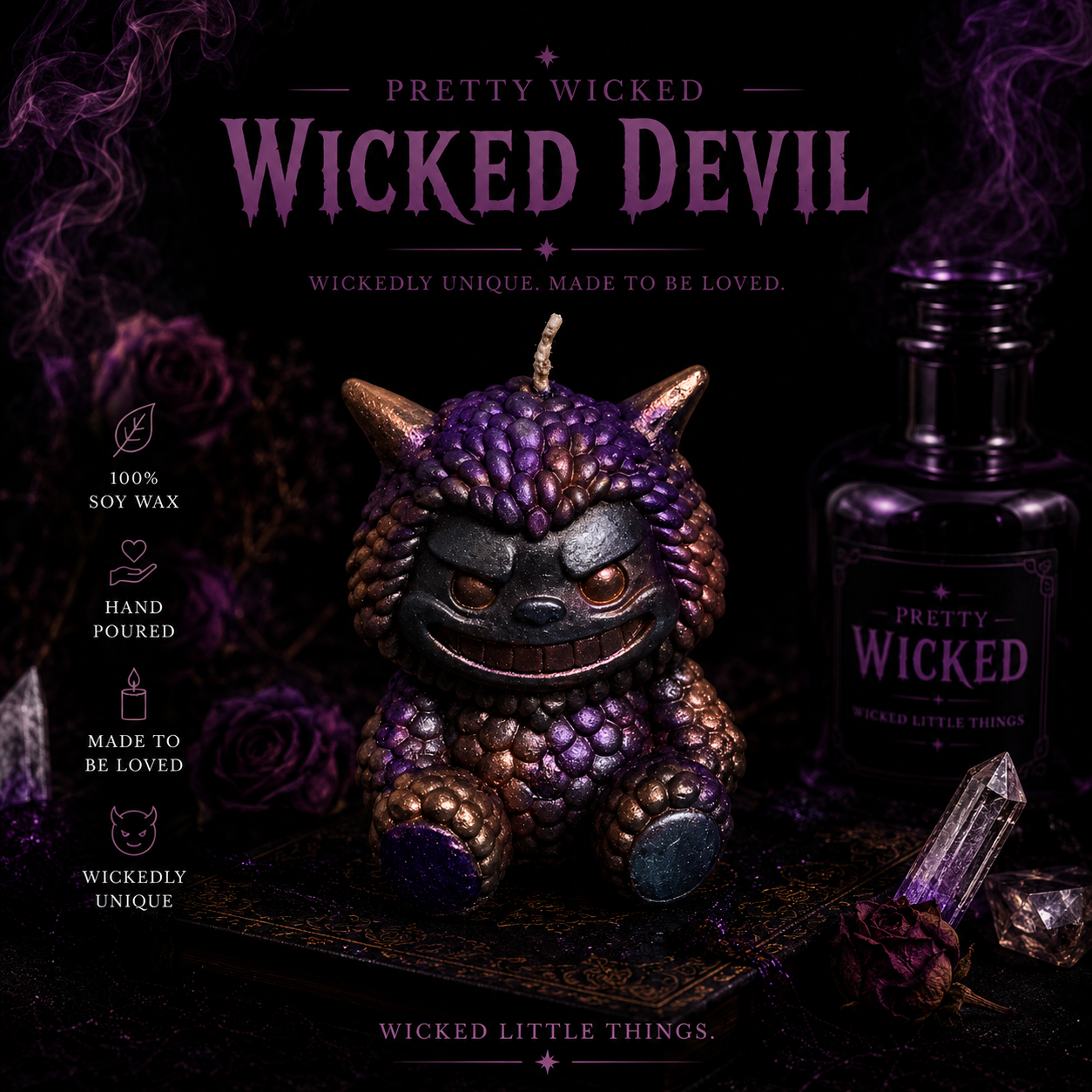 Wicked Devil Candle