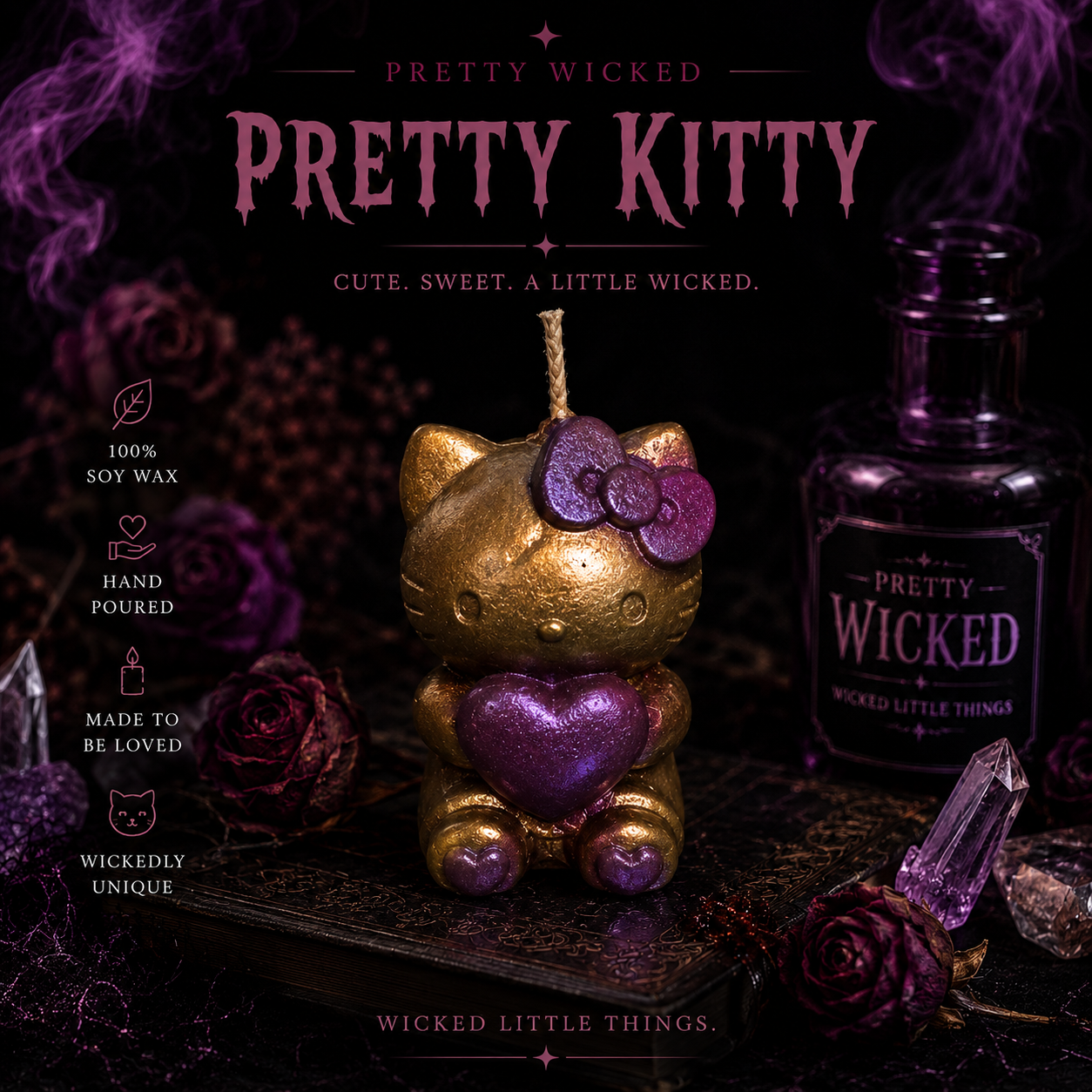 Pretty Kitty Candle
